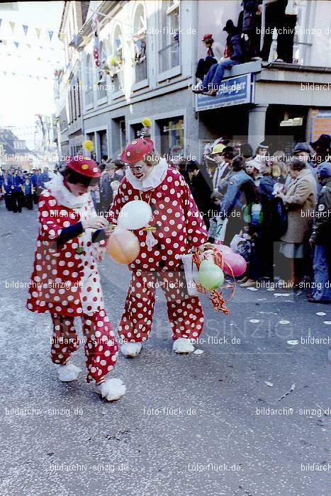 1979 Karnevalsumzug - Veilchendienstag in Sinzig: KRVLSN-009805