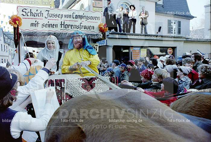 1979 Karnevalsumzug - Veilchendienstag in Sinzig: KRVLSN-009810