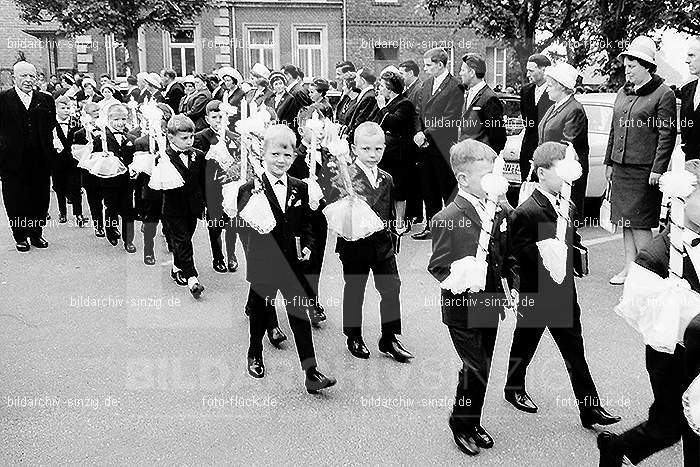 1967 Weißer Sonntag Kommunion in Sinzig St. Peter: WSSNKMSNSTPT-009967